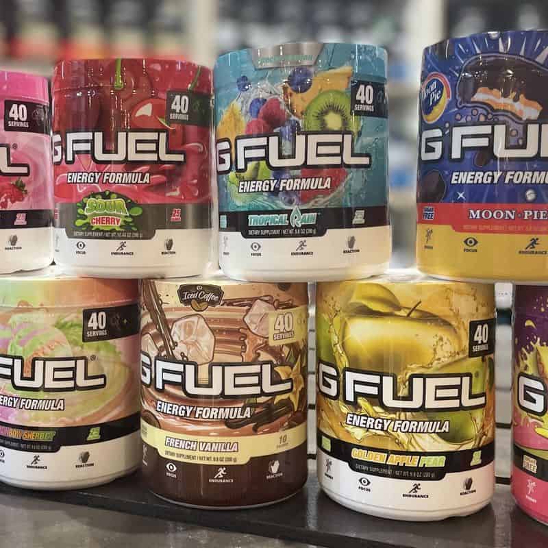 Tubs of G Fuel