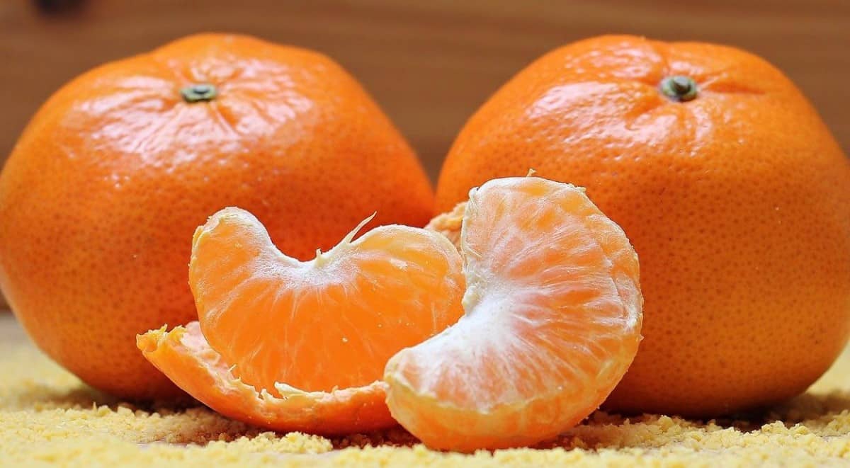 Tangerine and orange