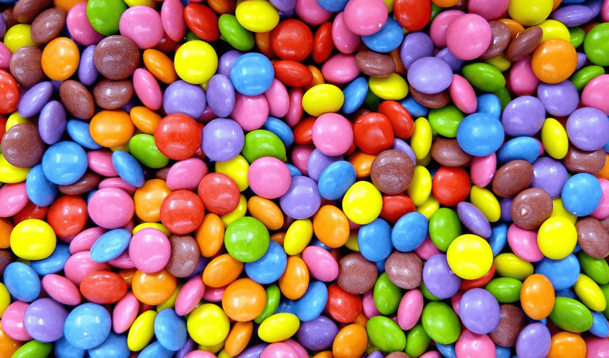 Colorful candies.