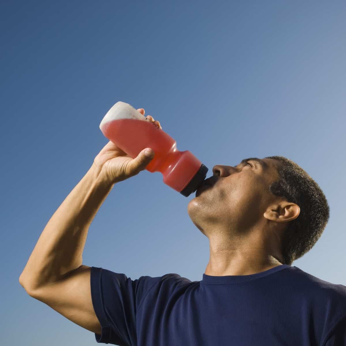 Energy drinks after a workout
